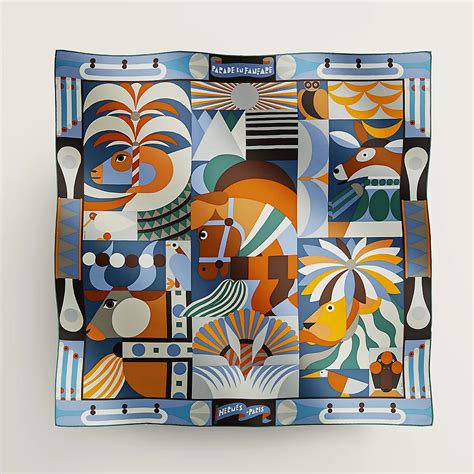 parade en fanfare hermes|Parade en Fanfare scarf 90 .